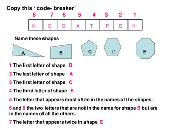 Polygon code breaker