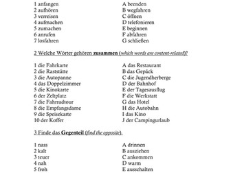 Vocab Revision/ Extension