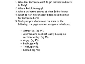 A View from the Bridge 9 CE