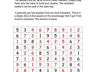 Sudoku for Smartboard