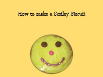 How to make a Smiley Biscuit