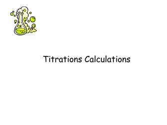 MURDER MYSTERY - TITRATION CALCULATIONS