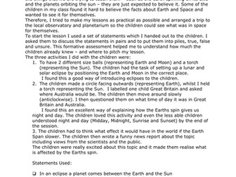 Teachers TV: Earth in Space 1