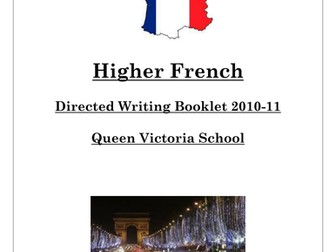 Higher French Directed Writing