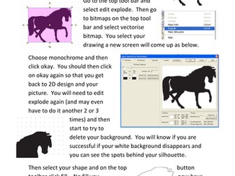 2D design V2 how to get clipart cut out
