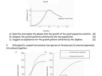 Populations questions