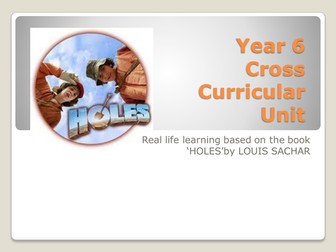 Problem solving based on 'Holes'by Louis Sachar