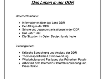 Die DDR und das Jahr 1989