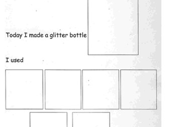 Today I made worksheet- Widgit