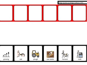 Farm book and timeline- Widgit