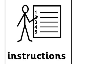 Instructions- Widgit