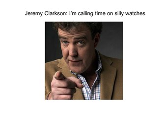 SoW and Activities for Don't Get Me Started On...