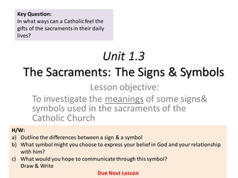 An Intro to the Sacraments in the Catholic Church