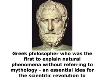 Famous Scientist Timeline