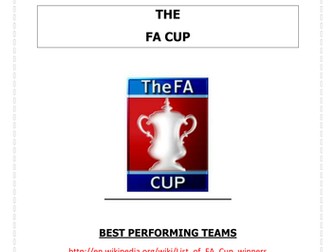 FA CUP Top performing teams data JE