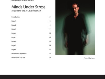 Hamlet: Minds Under Stress: Lesson Plan Resources