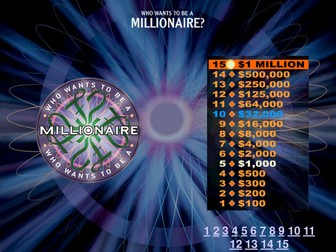 Respiration who wants to be a millionaire