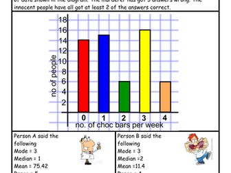 Mean, Median, Mode & Range - KS3