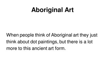 Aboriginal Art