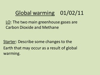 global warming and sustainable development