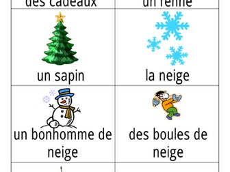 French - Christmas vocabulary