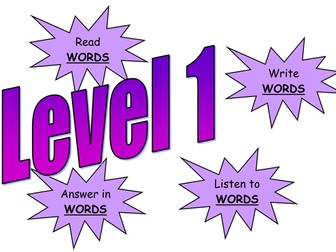 Easy Levels Posters for display