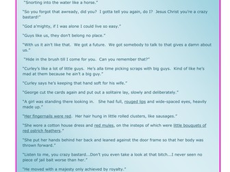 Complete Of Mice and Men Revision Pack