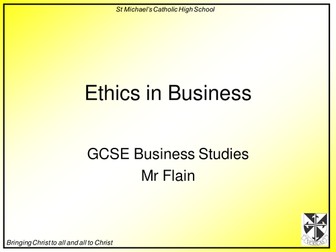 Business Ethics