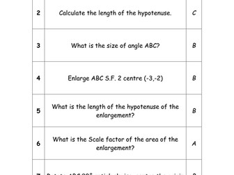 Revision Races - Revision Aid - GCSE