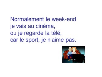 Normalement, le week-end...