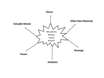 Why did the Romans invade Britain?