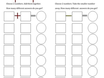 Puzzles and Problems for Year 1