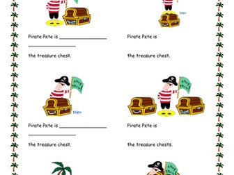 Pirate direction worksheet