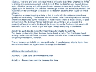 Causes WWI Spaced Learning Activity