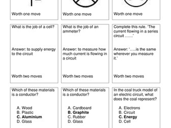 Electrical Circuits Revision Quiz