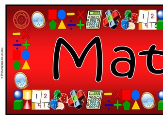 Banners For Displays Maths Teaching Resources
