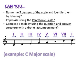 Pentatonic composition QandA phrasing