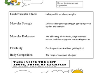 GCSE PE EDEXCEL WORKSHEETS
