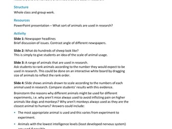 The ethics of research involving animals