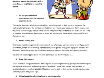 Tom Bennett's Top Ten Behaviour Tips