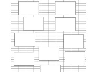 Seating Plans- advice and template