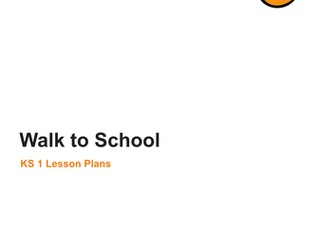 Walk to School Week: KS1 lesson plan