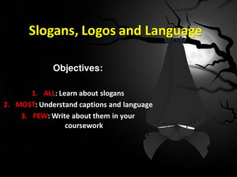 Presentational Devices - Slogans Logos & Language