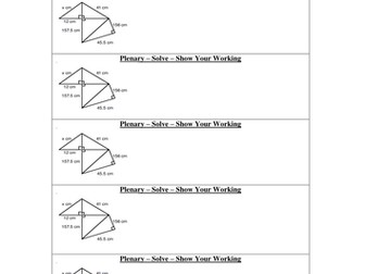 Pythagoras Exit Cards