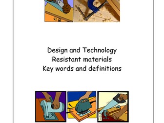 Resistant Materials - Key words and definations