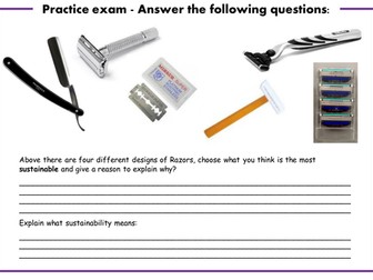 AQA Resistant Materials Practice Exam Questions