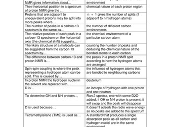 Spectroscopy card game