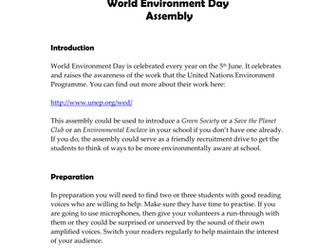 World Environment Day Assembly