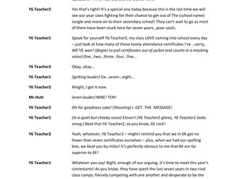 Year 6 Leavers' Assembly-I'm Y6 Get Me Out Of Here