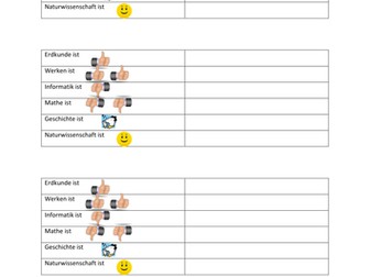 opinions on subjects - starter